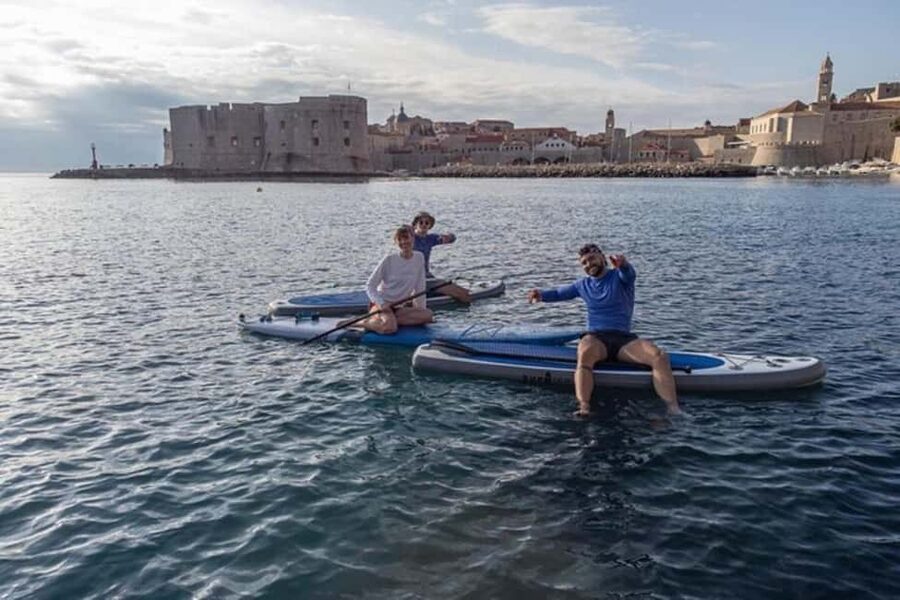 Dubrovnik: Paddleboarding & Snorkeling around Lokrum island - Dubrovnik’s best angles come from a SUP