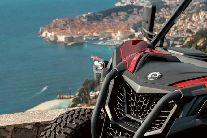 Dubrovnik Panorama by Buggy – Private 2h Tour - Stop 1 at Most Dr. Franja Tudmana: bridge views plus the port story