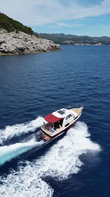 Dubrovnik: Private Boat Rental for Parties & Alcohol - First Stop Magic: Swimming and Snorkel Time Right After Boarding
