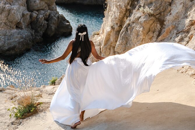 Dubrovnik: Private Flying Dress Photoshoot Experience - Stradun and the Cathedral area: finishing with classic Dubrovnik