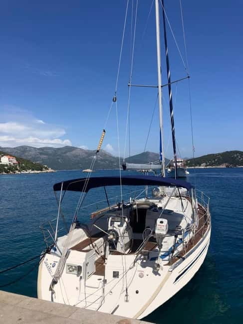 Dubrovnik-Private full day boat tour to Elaphiti &Blue cave - Your Boat Setup: ZaraBella (Bavaria 40) and What’s Actually Included