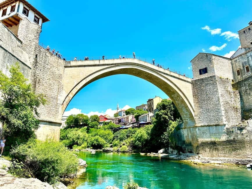 Dubrovnik: Private Tour to Mostar and Kravice Waterfalls - Mostar: Old Bridge Photos, Walking Time, and a Real Lunch Break