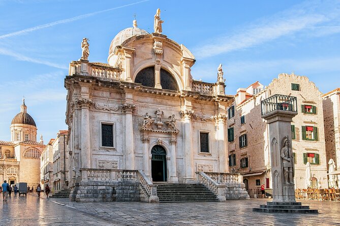 Dubrovnik Rector's Palace Cultural History Museum Tour - The church and square outside: St. Blaise context you’ll remember