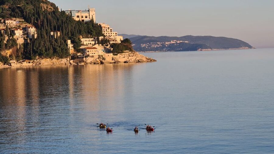 Dubrovnik: Sea Kayaking Half-Day Tour - Betina Cave Beach Break: Sandwiches, Snorkeling, and Cliff Jump Energy