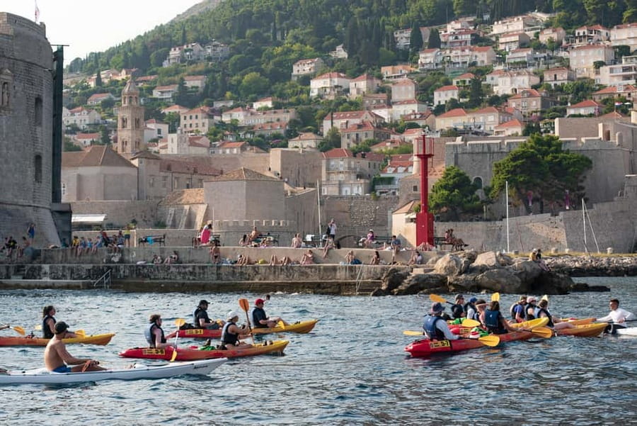 Dubrovnik: Sea Kayaking Tour - Pile Bay to open water: the Dubrovnik angle you cannot fake
