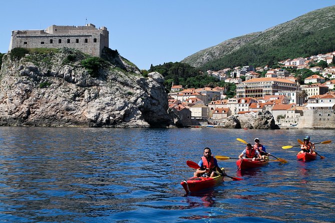 Dubrovnik: Sunset Kayaking & Snorkeling with water &wine - The real experience on the water: a workout with breaks