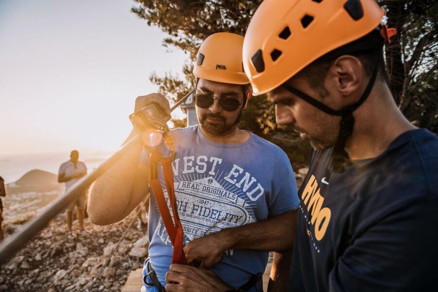 Dubrovnik: Sunset Zip Line Experience Followed by Wine - Getting to Ilijina glavica and the ride up to Srđ Hill
