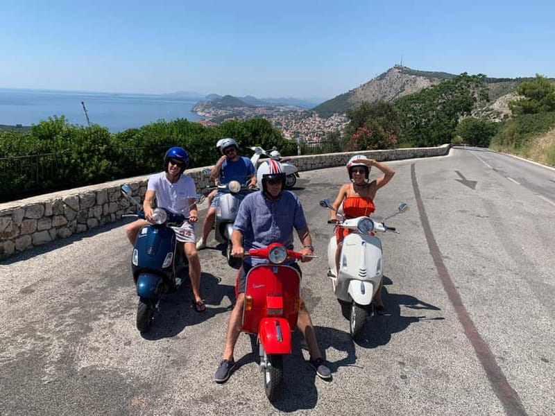 Dubrovnik: Vespa rental - Picking Routes: Old Town Lanes, Coast Riding, and Countryside Roads