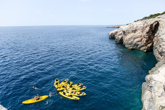 Dugi Otok - full day kayak adventure - Sakarun Beach and picigin: the playful local finish