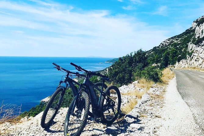 E bike rental National park Mljet - Your one-day ride plan: lakes first, villages after