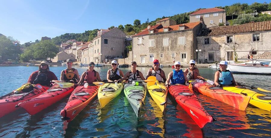 Elaphite Cave & Kayak Tour - How hard is it, really? Paddling time that adds up