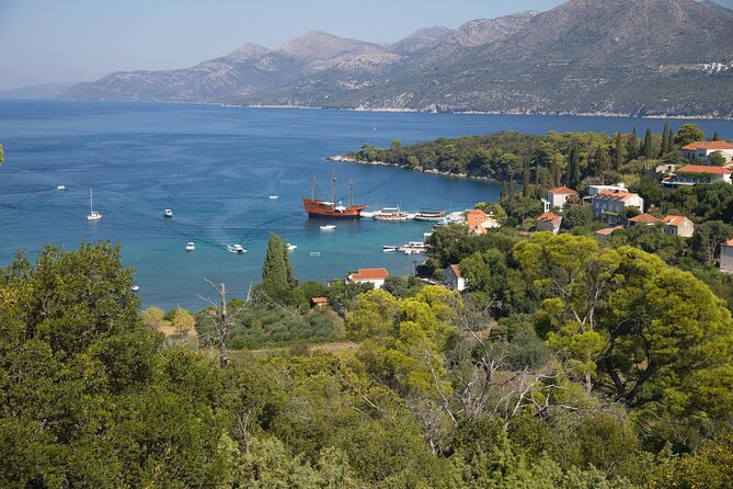 Elaphiti Islands On The Luxury Pirate Ship Karaka Dubrovnik - Lopud Island: snorkeling and beach time, with seasonal timing changes