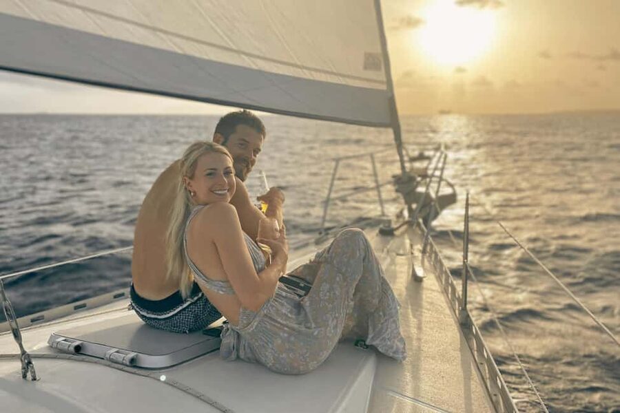 Elegant Sunset cruise under sails,large yacht,full comfort - The yacht setup: cabins, toilets, and a fridge you will actually use