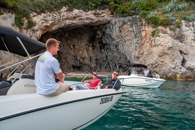 Explore Blue & Green Caves With Speedboat - Private Tour - Lopud island time: car-free beaches, old religious remnants, and possible fish lunch