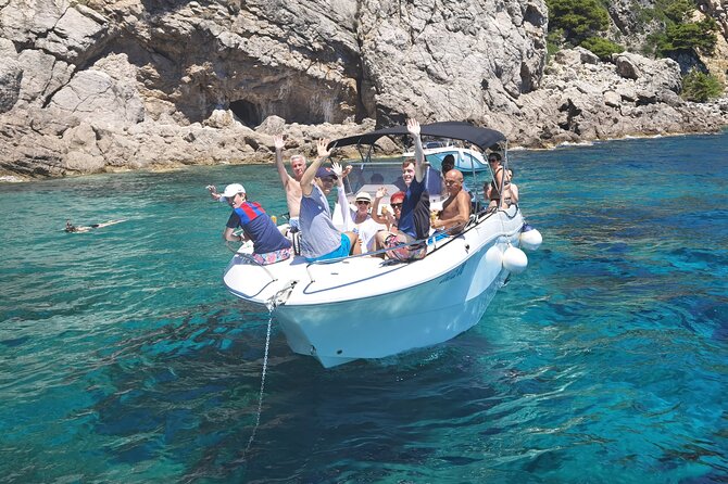 Explore Elaphiti Islands in this unique tour at your own pace for 4 or 8 hours - Price and group value: $839.26 for up to 12 people