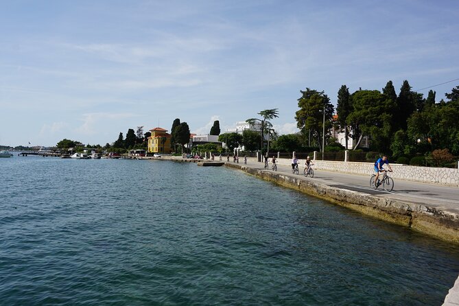 Explore Zadar Bike Tour - The guides make it: Mario, Ante, Luka, and Alex at the front