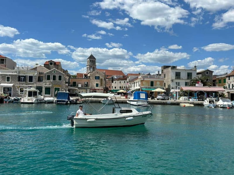 Exploring Coastal Treasures: Self-Drive Boat Rental - Vodice to the Adriatic: Driving Your Own Day
