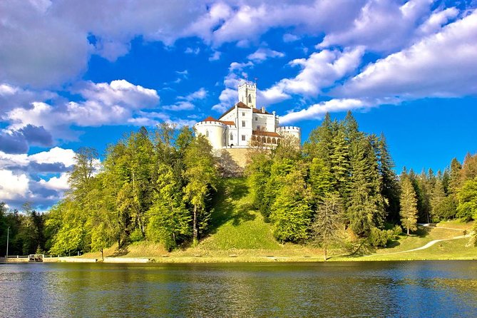 Fairytale Castle & Wine Tasting & Lunch - Trakošćan Castle: 13th-century charm, with one visual caveat