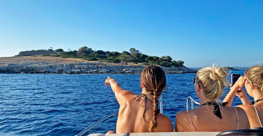 Fazana: Private cruise Brijuni & Fossil Island Snorkeling - The Kozada swim stop: snorkeling with gear and real water time