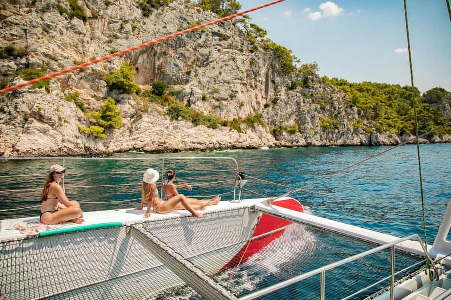 From Brač Island: Catamaran Tour with Food & Drinks - Key highlights at a glance