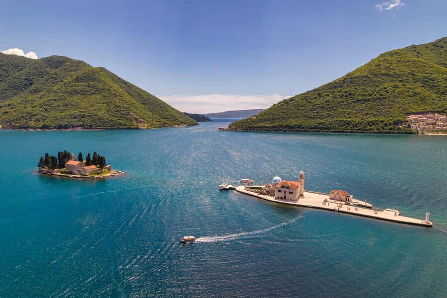 From Budva/Kotor: Boat Trip to Blue Cave, Kotor and More - Mamula Island views and lunch onboard without killing your day