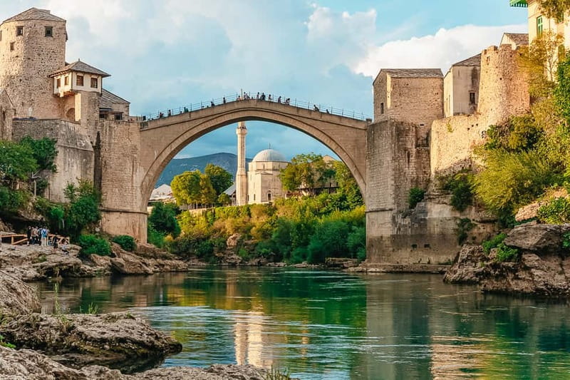 From Cavtat: Bosnia, Herzegovina, and the Old Bridge Tour - UNESCO Old Bridge Area: Ottoman-Era Feel and War-Time Rebuilding