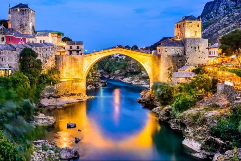 From Dubrovni:Mostar, Kravica Waterfalls, and Kajtaz Tour - Long day, big story: Dubrovnik to Herzegovina in one trip