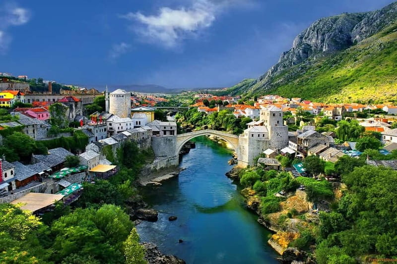 From Dubrovni:Mostar, Kravica Waterfalls, and Kajtaz Tour - Morning pickup and the border routine you do not want to handle