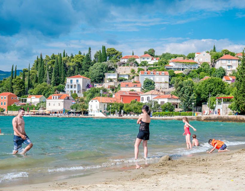 From Dubrovnik: Boat Tour to Kolocep, Lopud, & Sipan Islands - Šipan: olive-tree island time for a swim and a quieter pace
