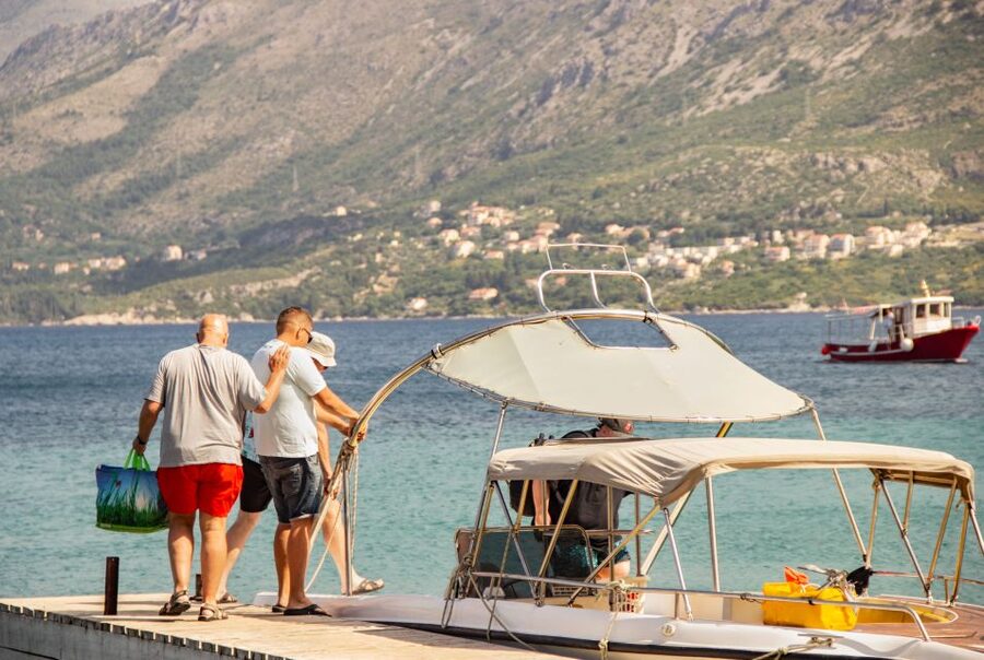 From Dubrovnik/Cavtat: Blue Cave, Sunj Beach Speed Boat Tour - Drinks on board and the vibe: where the hosts make the day