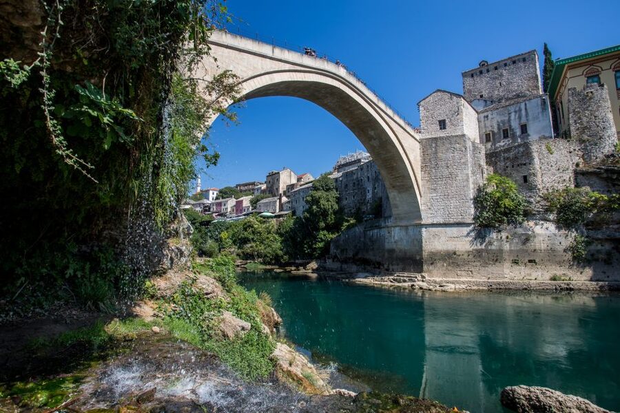 From Dubrovnik: Full-Day Tour of Mostar - First look at Mostar: Old Town streets and the UNESCO Old Bridge