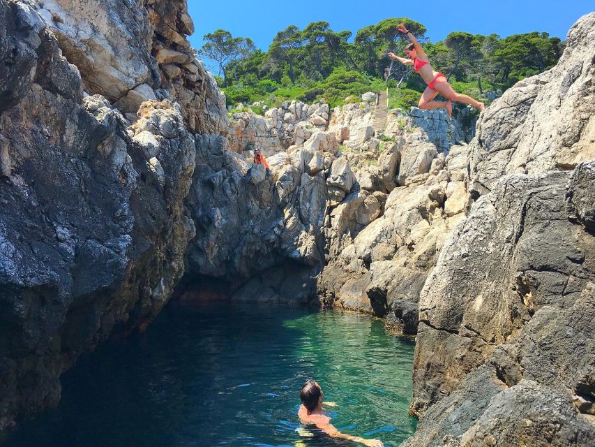 From Dubrovnik: Hiking & Swimming on Koločep Island Day Trip - Swimming and cliff jumping time in quieter coves