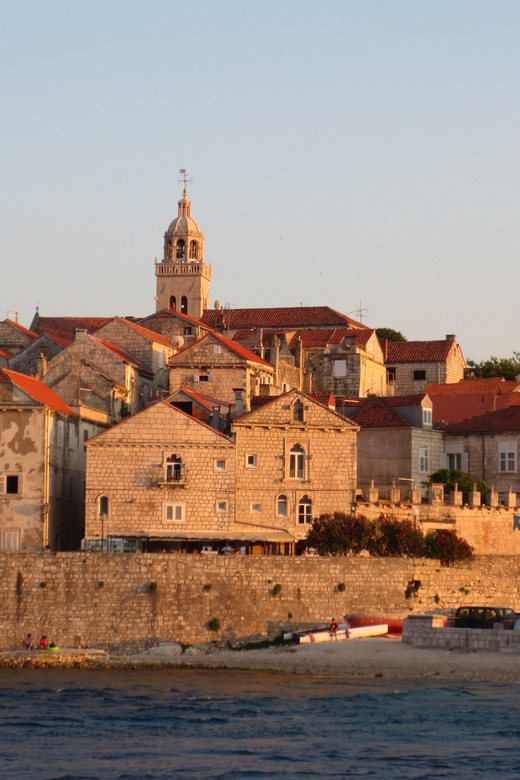 From Dubrovnik: Korcula Island Tour with Wine Tasting - Free time in Korčula: choose your own pace