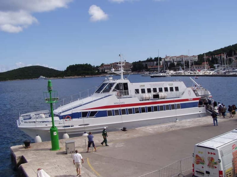 From Dubrovnik: Mljet Island Guided Catamaran Day Tour - Veliko Jezero and Malo Jezero: lake time you can actually feel