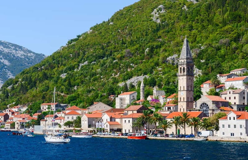 From Dubrovnik: Montenegro Coast Full-Day Trip - Bay of Kotor drive-by views: the fjord effect from the bus