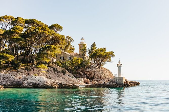 From Dubrovnik: Premium Three Island Cruise with lunch and drinks - Šipan Island in 1 hour: olive groves, swims, and the pocket of quiet