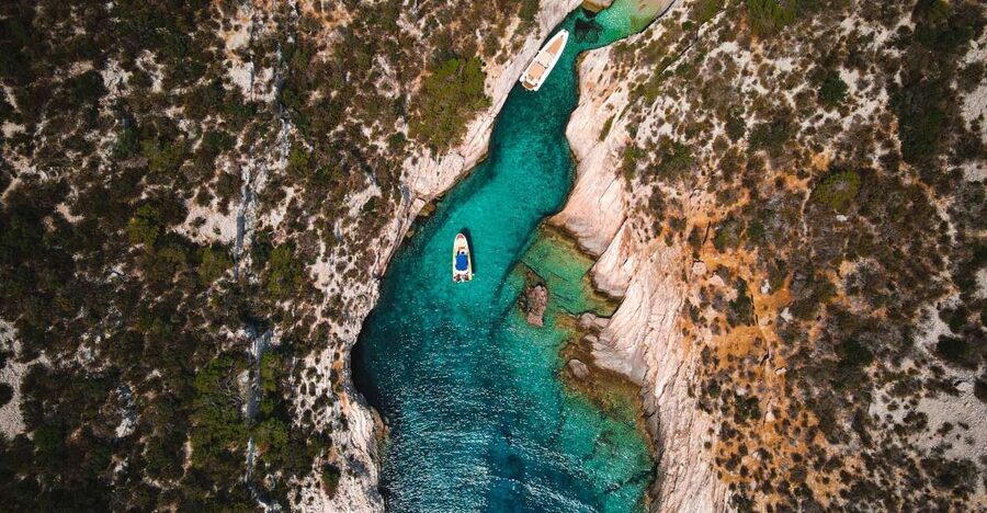 From Fazana: Cape Kamenjak & Pula Islands - Fossil Island Anchor Pause: Where Snorkeling Becomes the Main Event