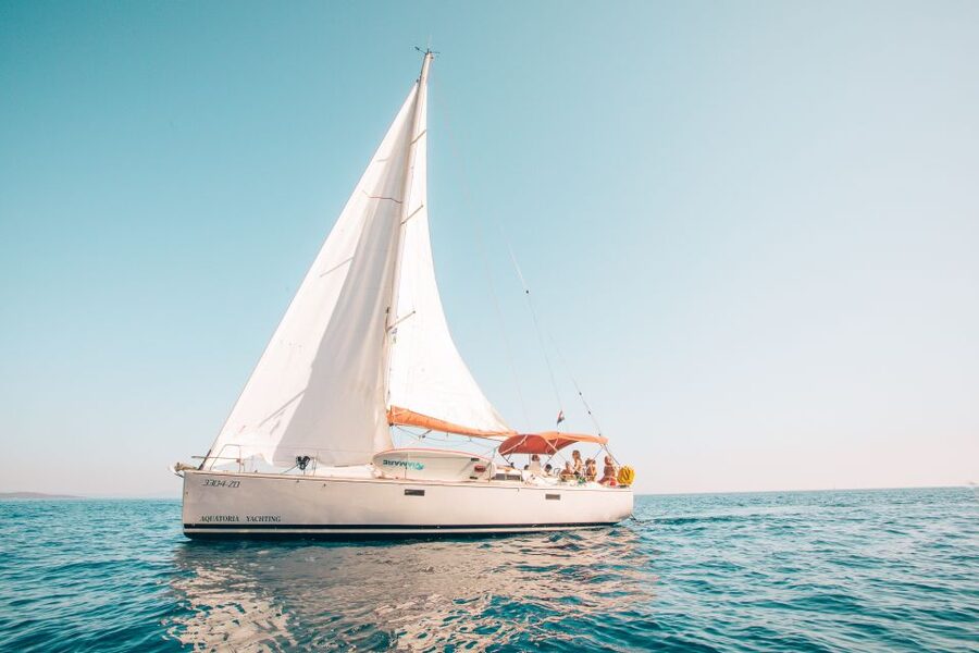 From Hvar: Boat Tour to Pakleni Islands on a Comfort Yacht - A half-day sail from Hvar that feels like Croatia