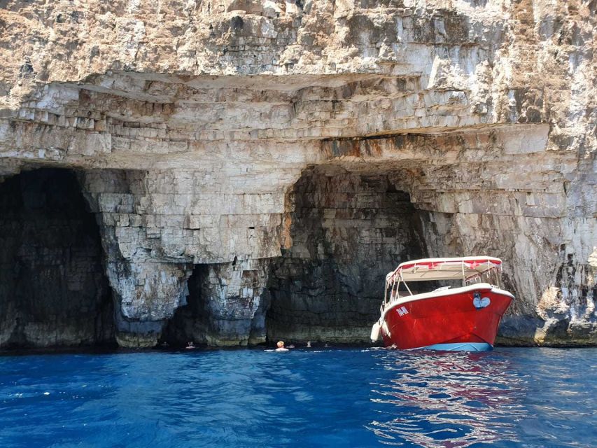 From Hvar: Vis Island and Blue Cave Speedboat Tour - Stiniva Beach on Vis: cliffs, clear water, and a swim that feels earned
