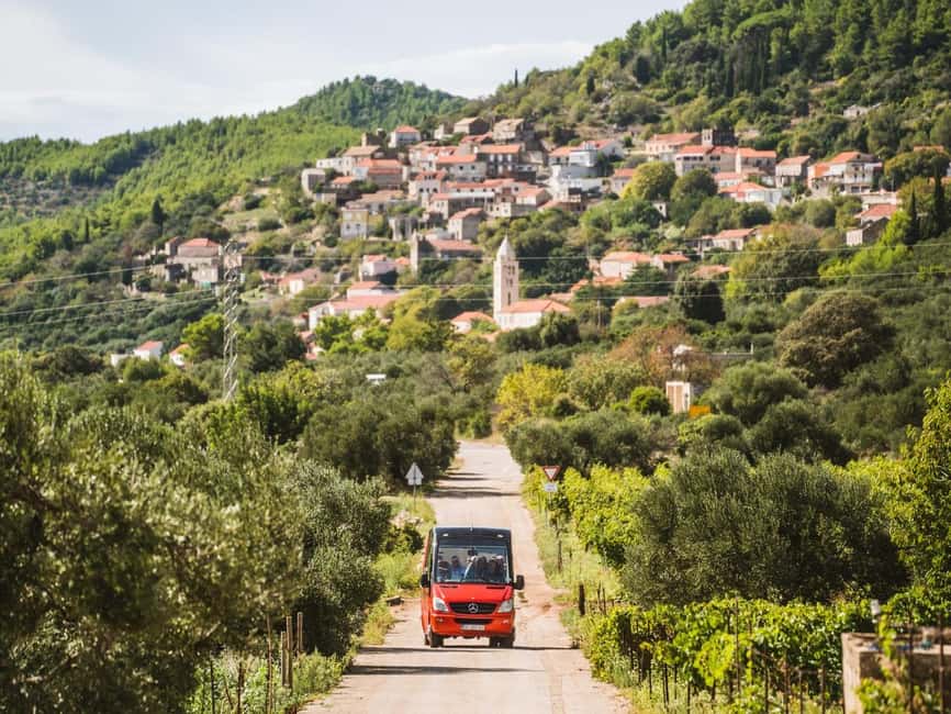 From Korcula Town: Local Wine & Sightseeing Half-Day Tour - Vineyard and scenic road: the part that makes it feel like a real island day