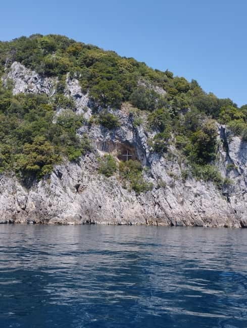 From Lovran/Opatija: Boat Tour to a Little Blue Cave - The Coastal Cruise, From Medveja to Mošćenička Draga