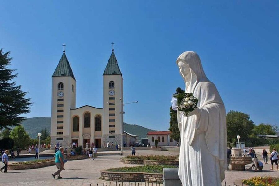 From Makarska: Medugorje Day Trip - The drive inland: Dalmatian hinterland views and Herzegovina karst