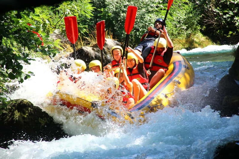 From Omiš: Cetina River Rafting Trip with Underwater Cave - Cliff jumping up to 6m: optional thrills with real coaching