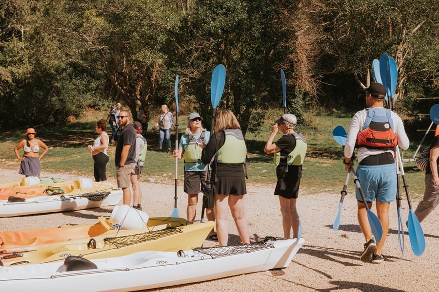 From Poreč: Lim Bay Sea Kayaking Day Trip - Reaching the oyster-farm area, without the tourist distance