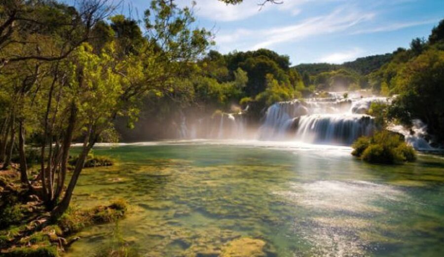 From Sibenik: Private Skradinski buk waterfall in Krka NP - Ethnology exhibition and the old mill: why they matter here