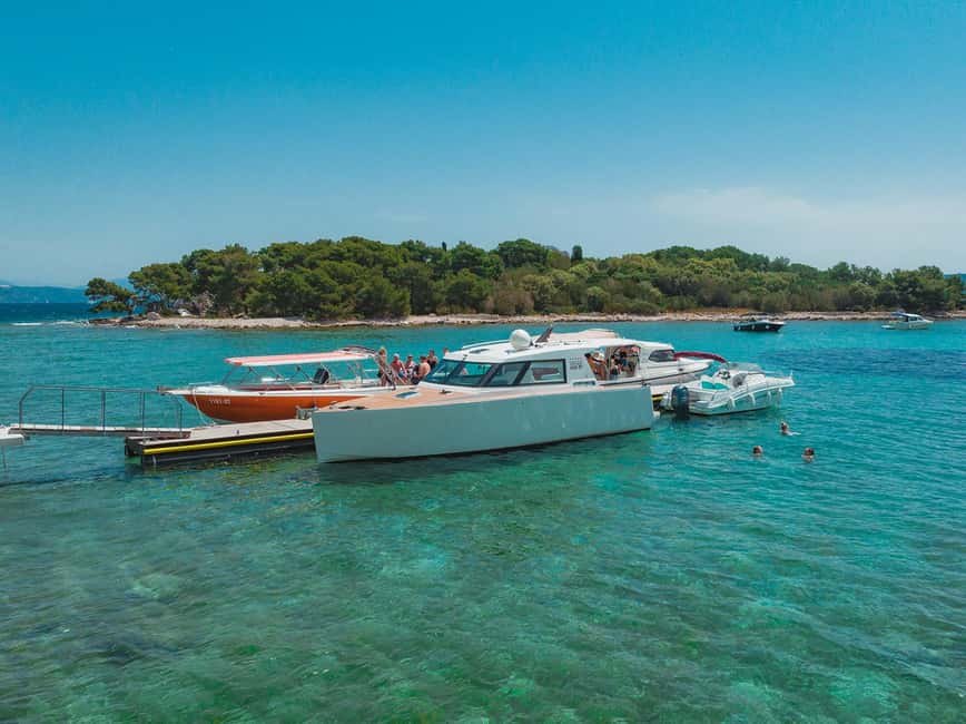 From Split: 3 Islands Half-Day Boat Tour with Blue Lagoon - The cruise toward the islands: scenery plus a guided eye