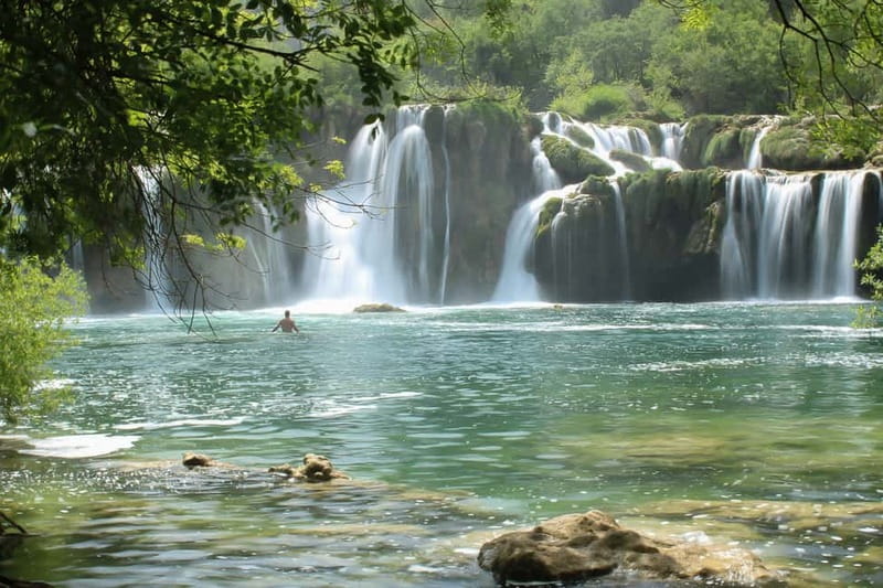 From Split Area: Krka National Park Private Tour - The Krka River cruise from Skradin, before the waterfalls steal the show