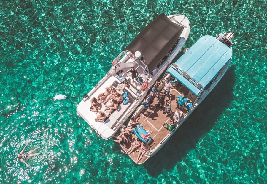 From Split: Blue Cave & 5 Islands Amazing Speedboat Tour - Hidden swimming stop and the ride back to Split