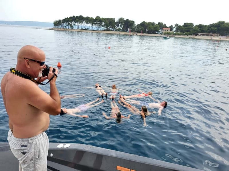 From Split: Blue Cave, Hvar, Mamma Mia, 5 Islands boat Tour - Pakleni Islands viewpoint and arriving in Hvar for real town time
