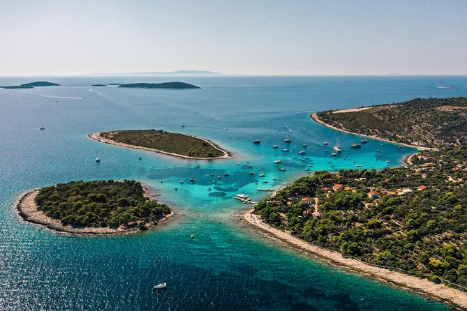 From Split: Blue Lagoon and 3 Islands Speedboat Tour - Stop 1: Beach Bar Borkko on Čiovo Island